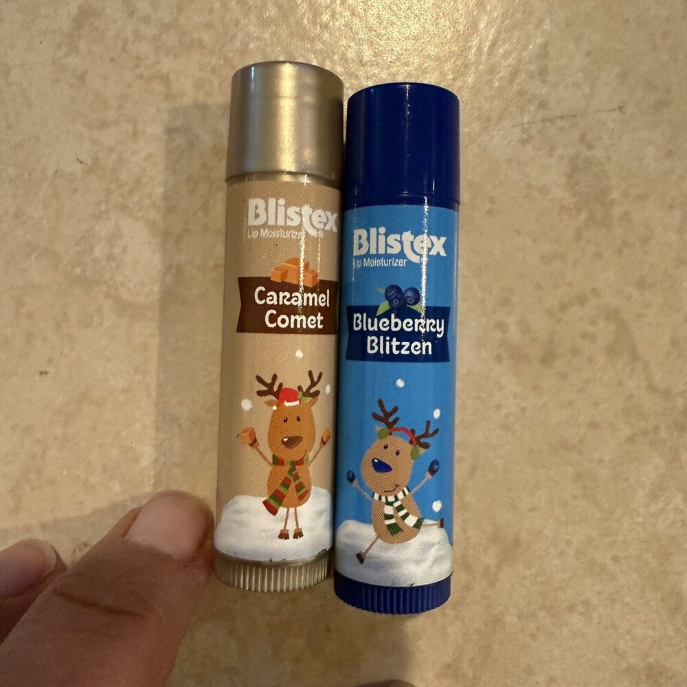 Blistex Holiday Collection Caramel & Blueberry